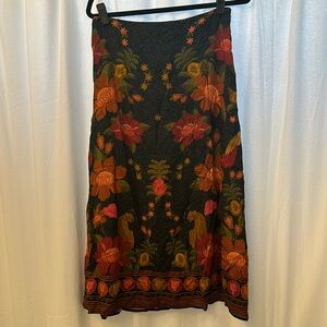 Farm Rio Printed Midi Skirt